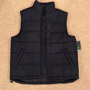 Men's  Medium NWT  Blue NordicTrack quilted vest